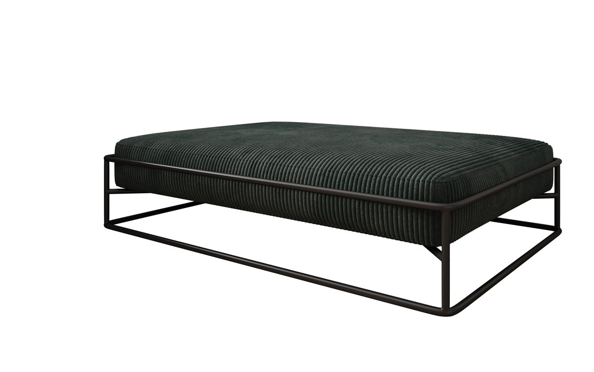 Hondenbed Lumo 80 × 100 cm in Ribstof