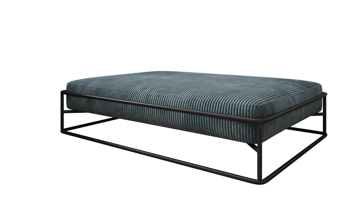 Hondenbed Lumo 80 × 100 cm in Ribstof