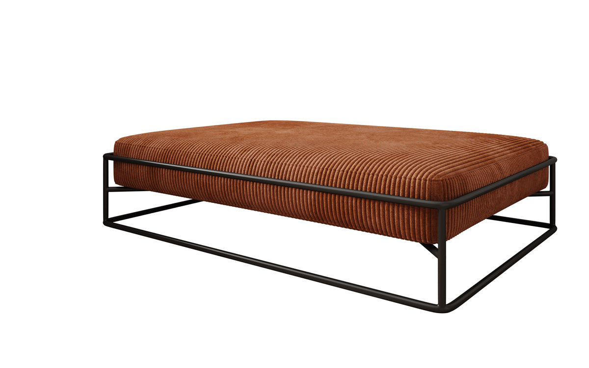 Hondenbed Lumo 80 × 100 cm in Ribstof