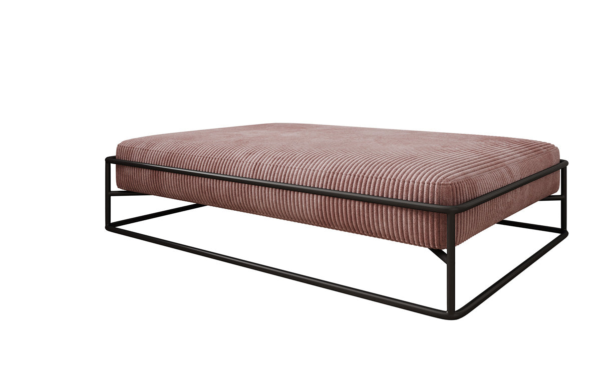 Hondenbed Lumo 80 × 100 cm in Ribstof