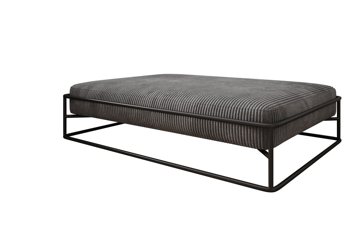 Hondenbed Lumo 80 × 100 cm in Ribstof