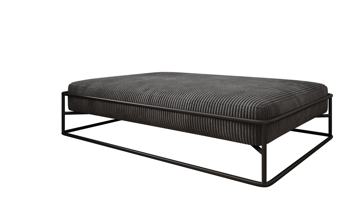 Hondenbed Lumo 80 × 100 cm in Ribstof