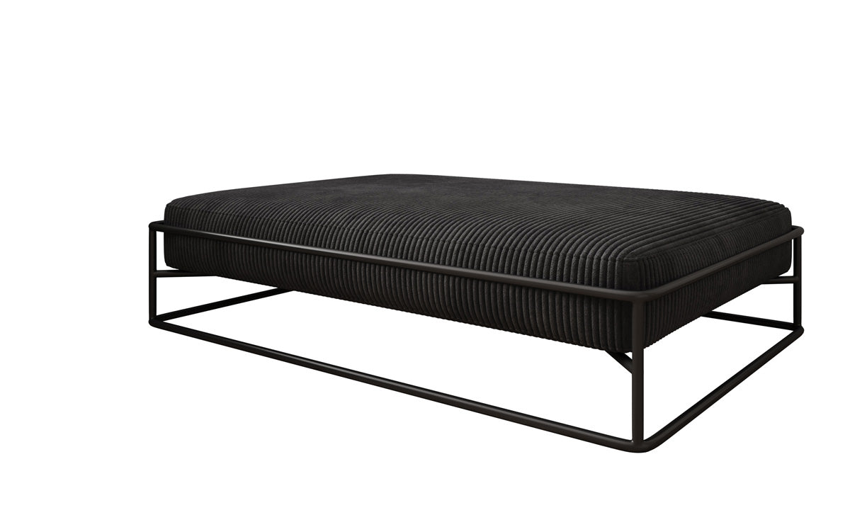Hondenbed Lumo 80 × 100 cm in Ribstof