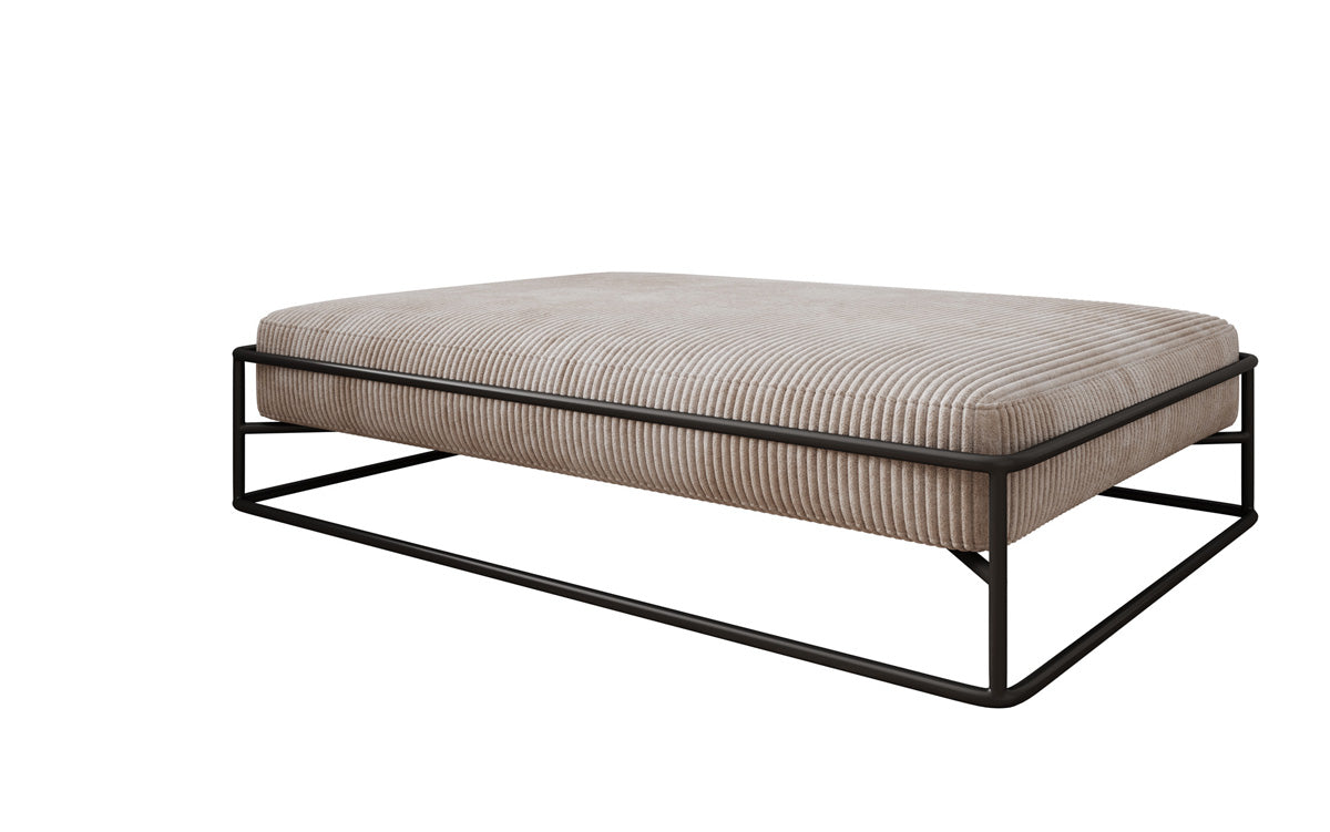 Hondenbed Lumo 80 × 100 cm in Ribstof
