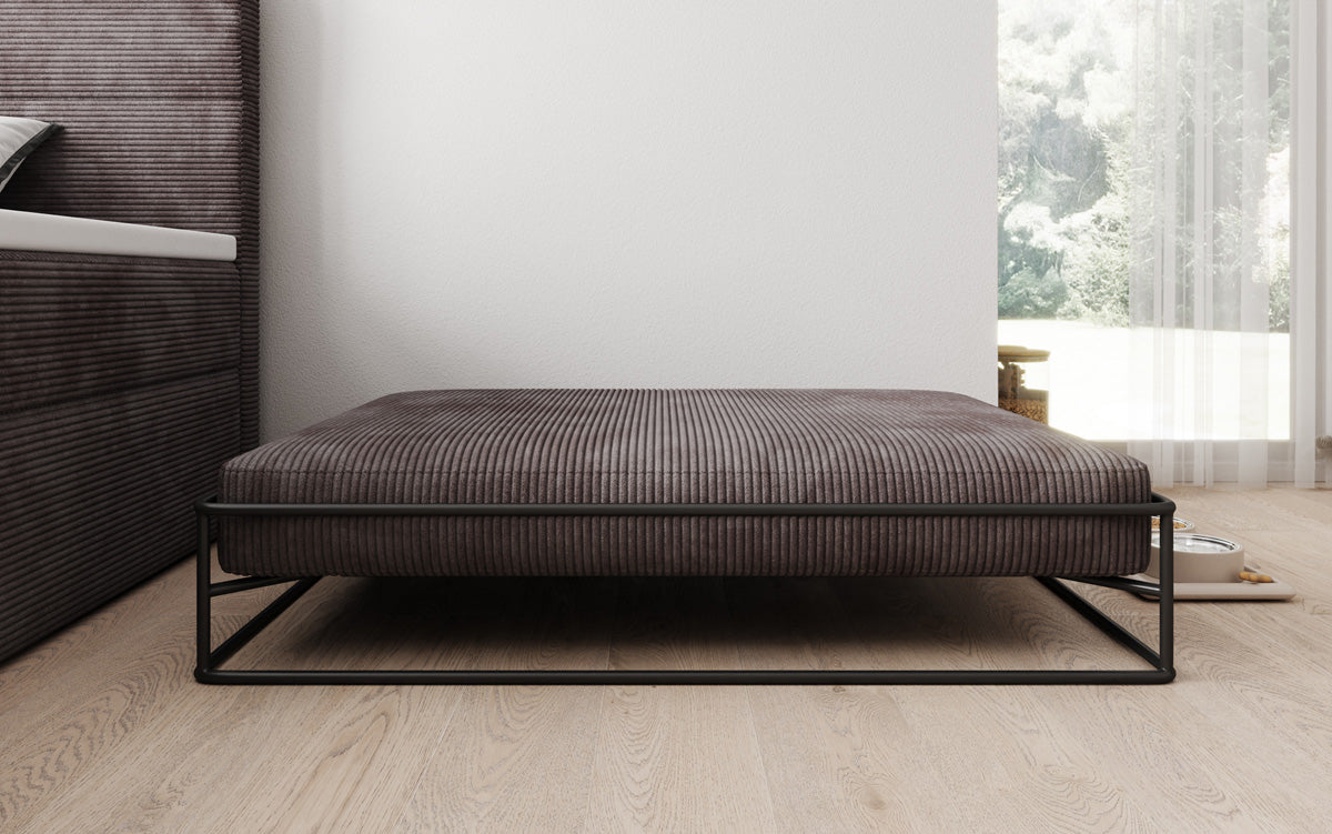 Hondenbed Lumo 110x80 cm in Ribstof