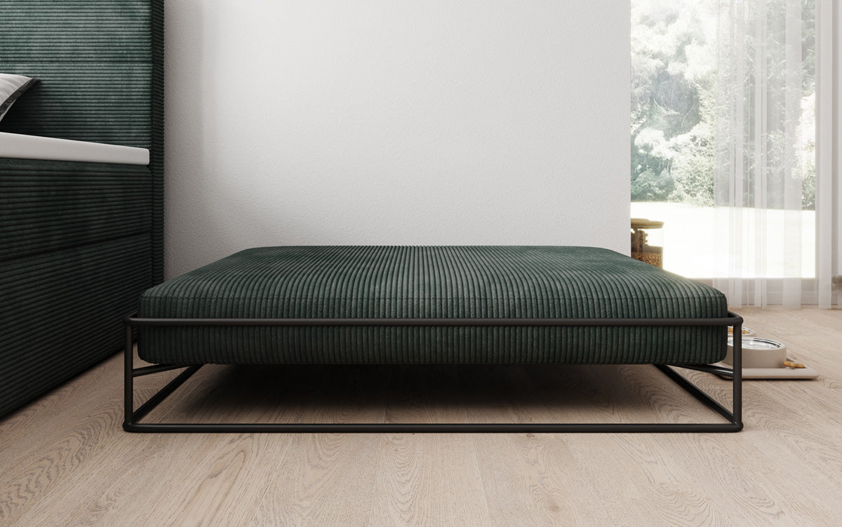 Hondenbed Lumo 110x80 cm in Ribstof