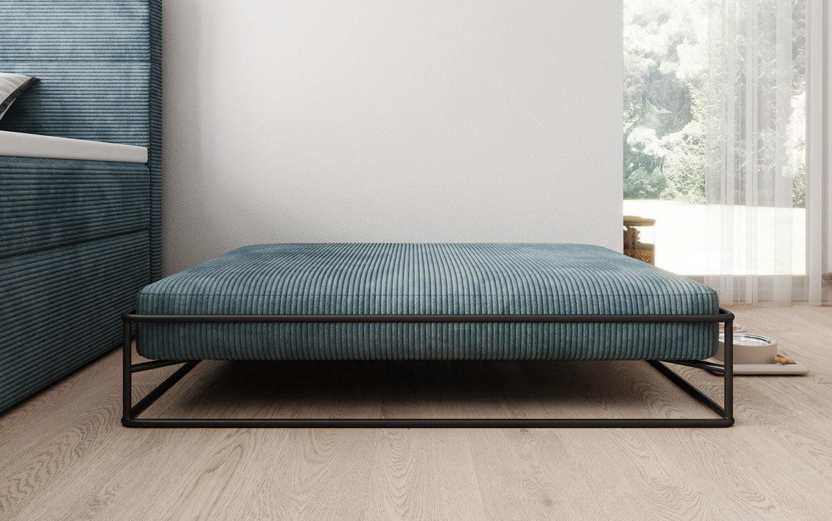 Hondenbed Lumo 110x80 cm in Ribstof