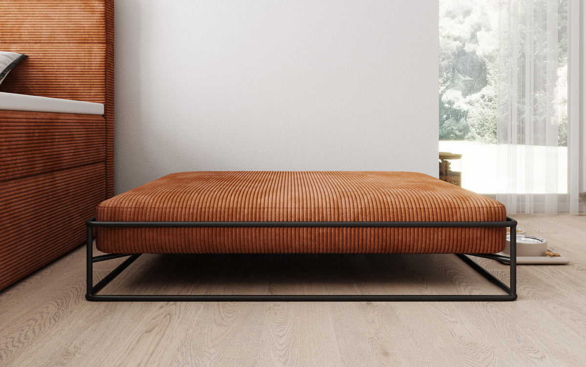 Hondenbed Lumo 110x80 cm in Ribstof