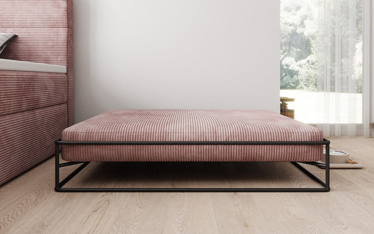 Hondenbed Lumo 110x80 cm in Ribstof