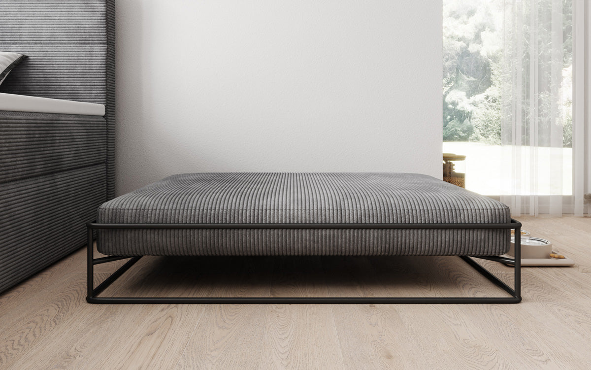 Hondenbed Lumo 110x80 cm in Ribstof