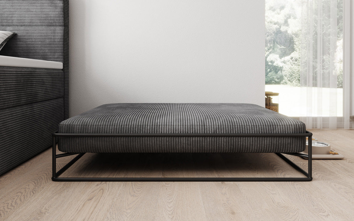 Hondenbed Lumo 110x80 cm in Ribstof