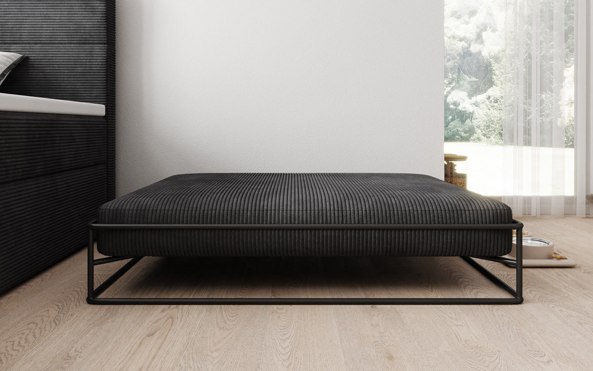 Hondenbed Lumo 110x80 cm in Ribstof
