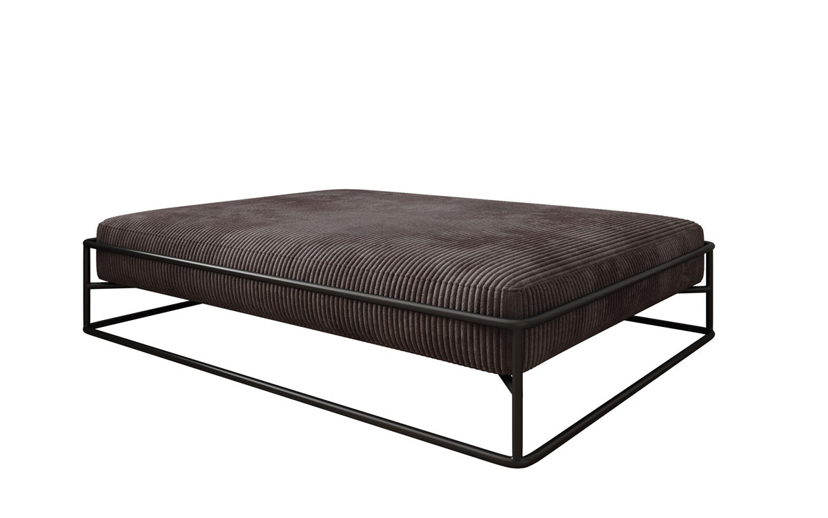 Hondenbed Lumo 110x80 cm in Ribstof