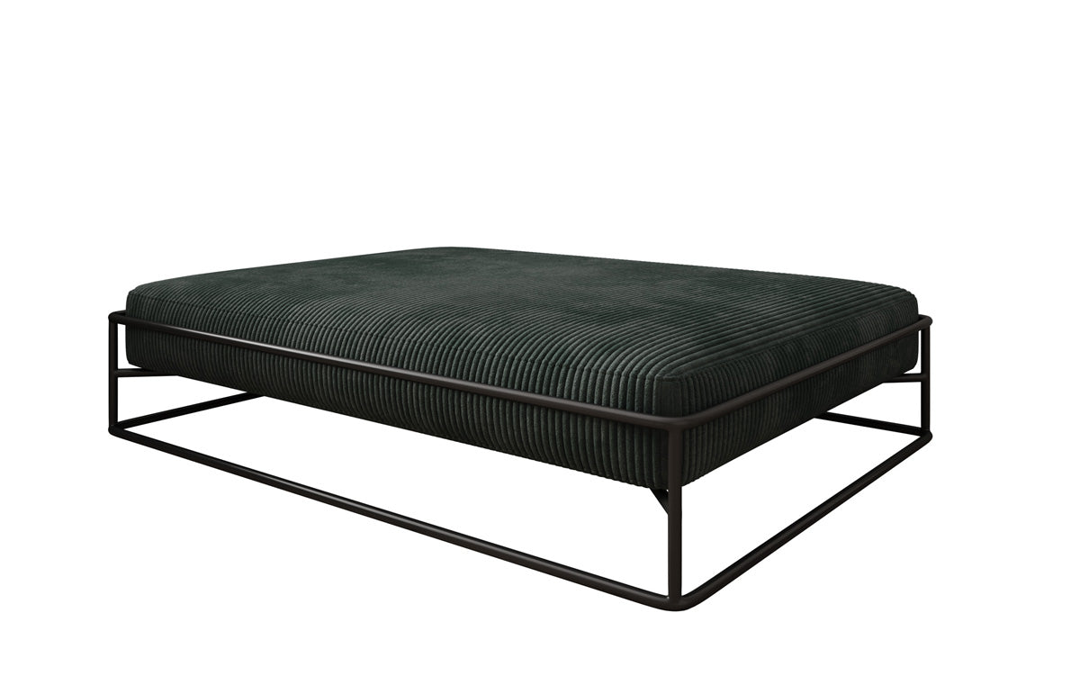 Hondenbed Lumo 110x80 cm in Ribstof
