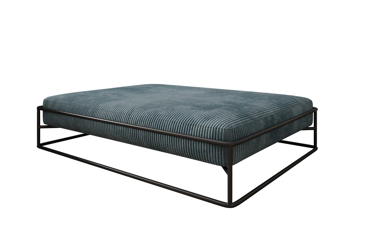 Hondenbed Lumo 110x80 cm in Ribstof
