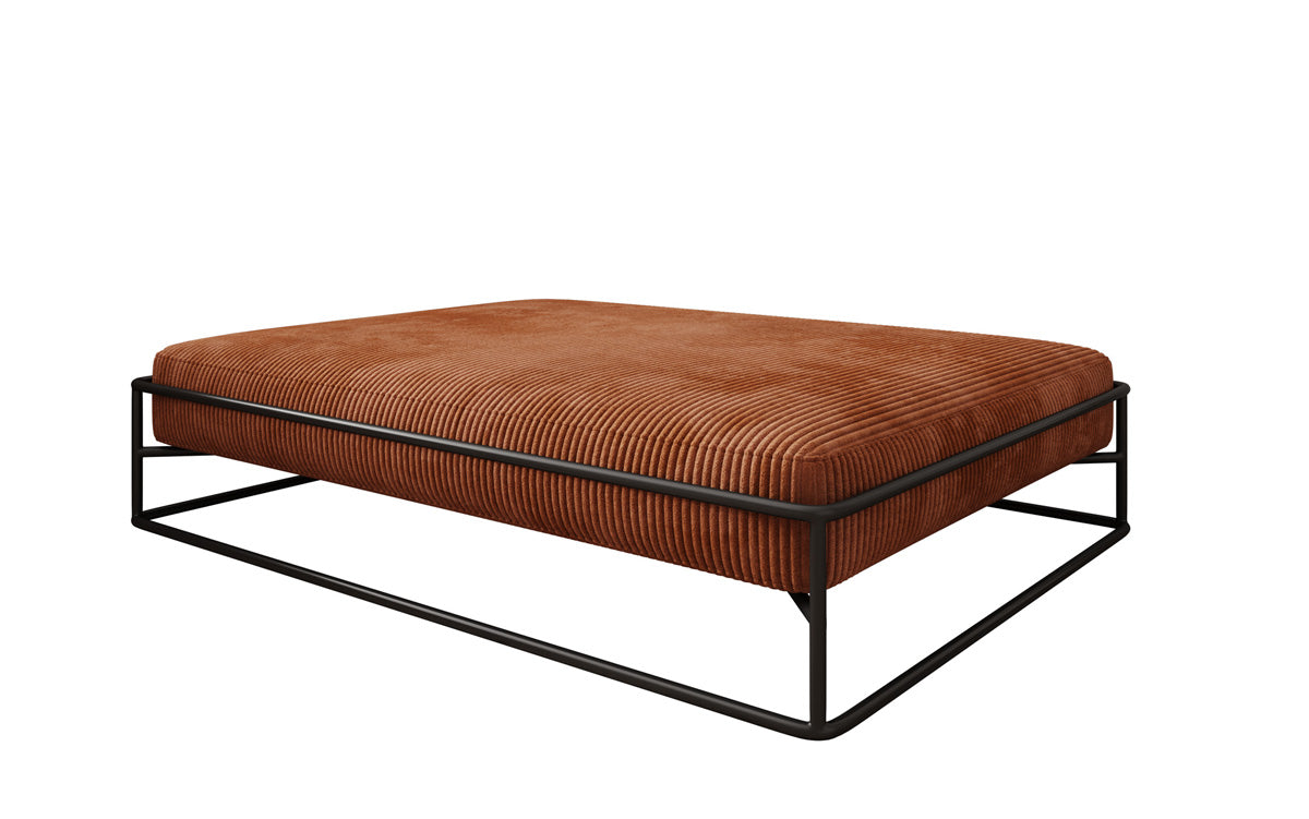 Hondenbed Lumo 110x80 cm in Ribstof