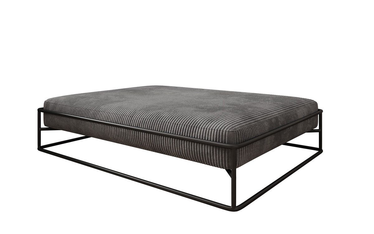 Hondenbed Lumo 110x80 cm in Ribstof
