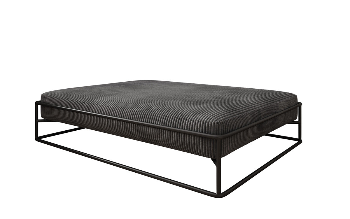 Hondenbed Lumo 110x80 cm in Ribstof