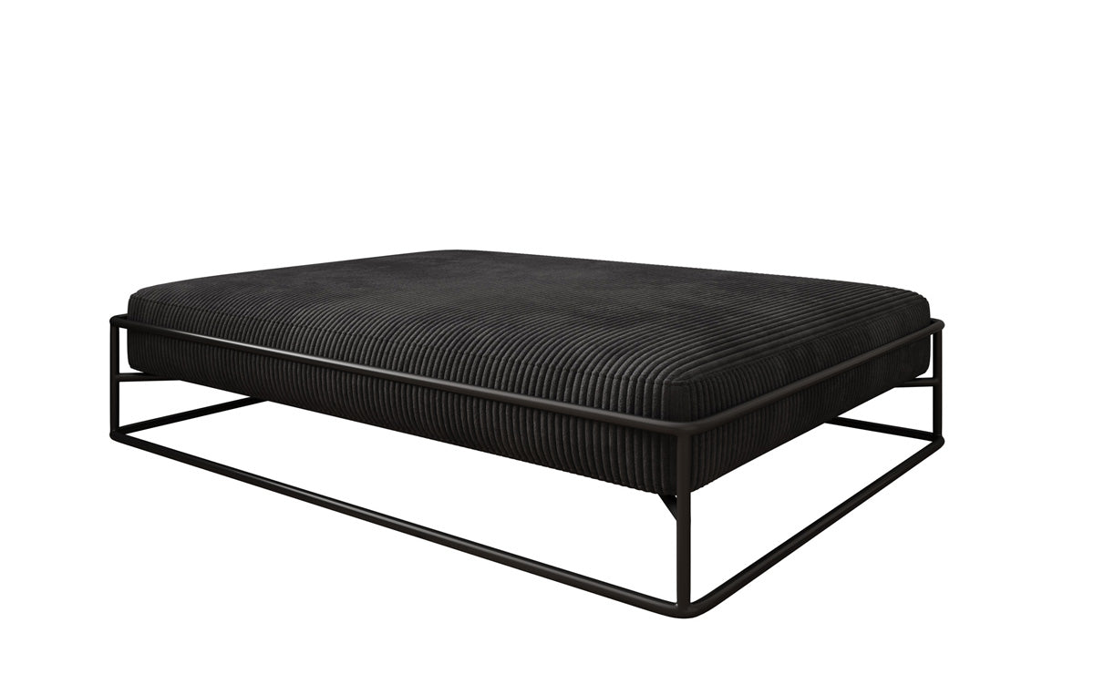 Hondenbed Lumo 110x80 cm in Ribstof