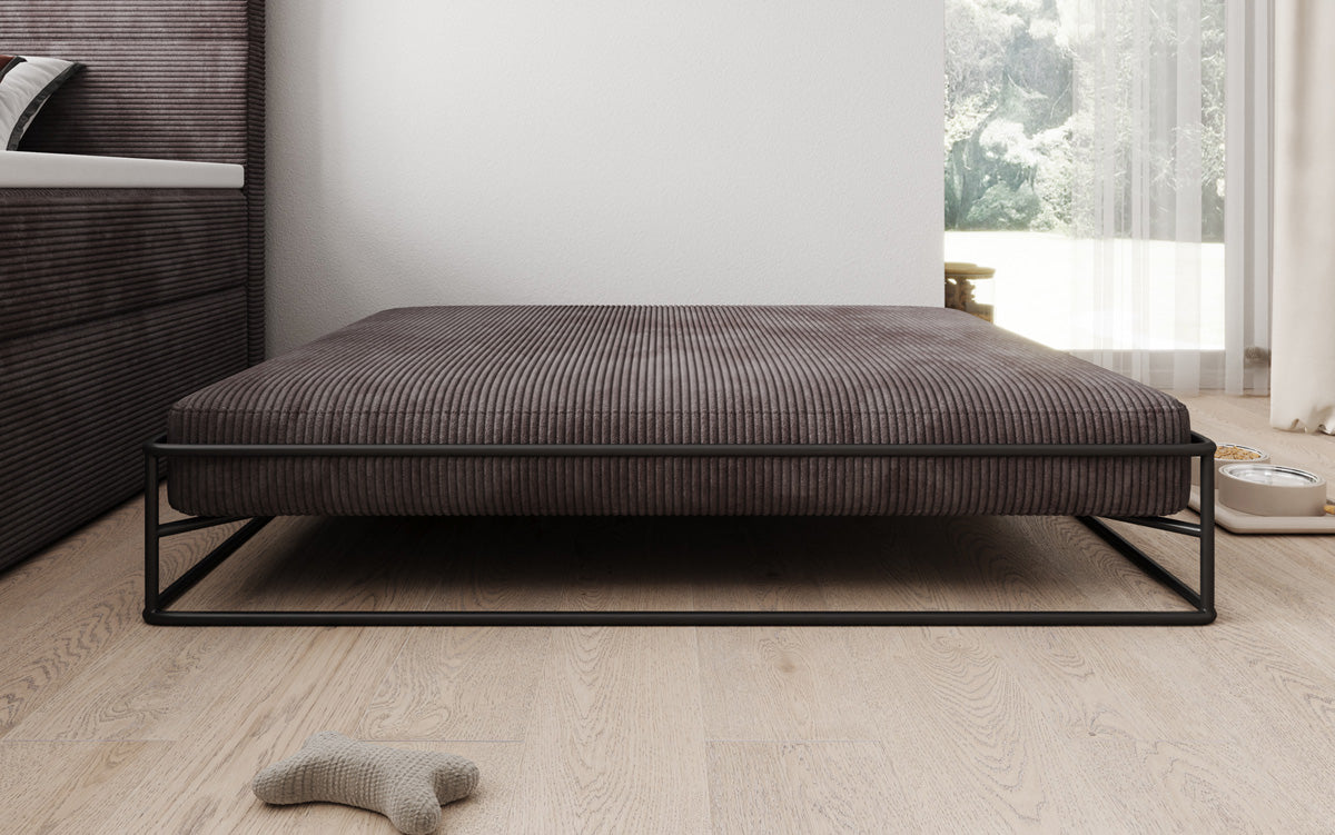 Hondenbed Lumo 100x120 cm in Ribstof