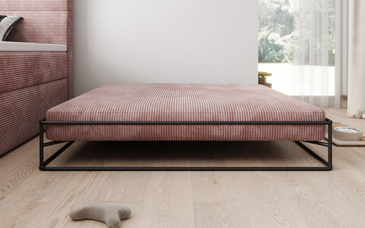 Hondenbed Lumo 100x120 cm in Ribstof
