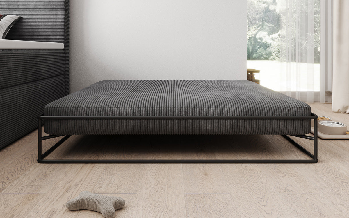 Hondenbed Lumo 100x120 cm in Ribstof