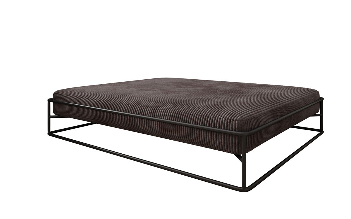 Hondenbed Lumo 100x120 cm in Ribstof