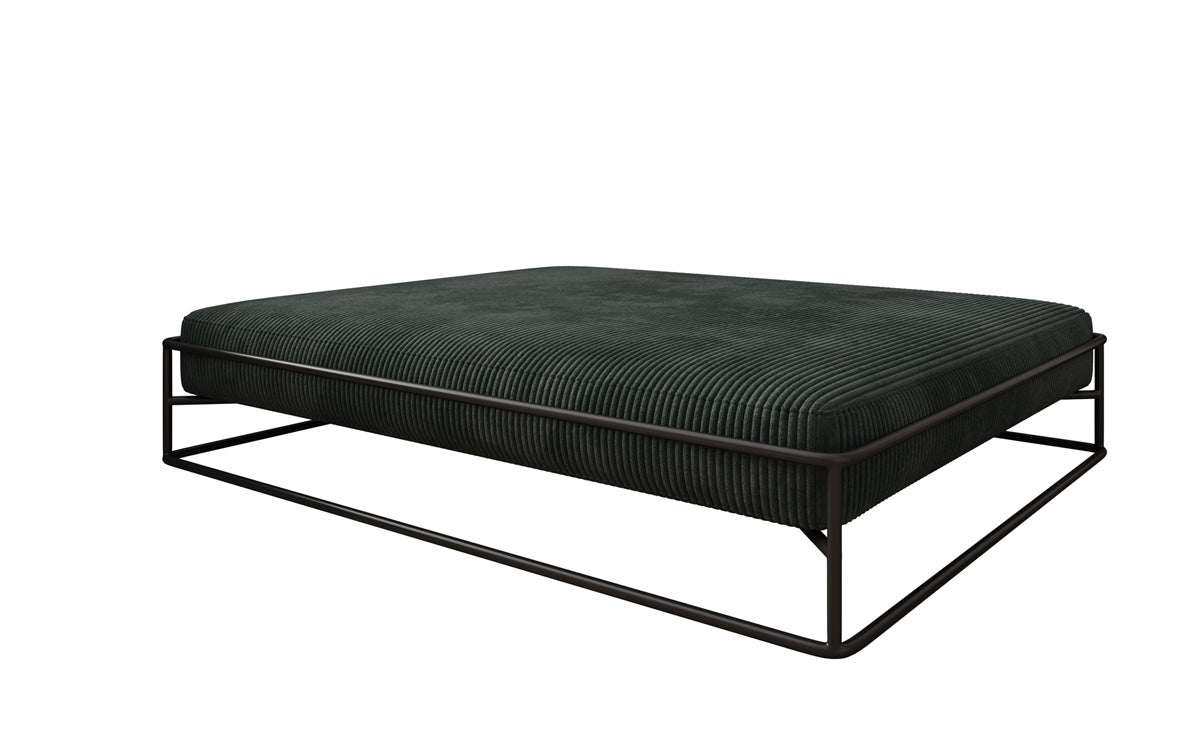 Hondenbed Lumo 100x120 cm in Ribstof