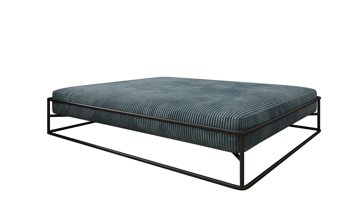 Hondenbed Lumo 100x120 cm in Ribstof
