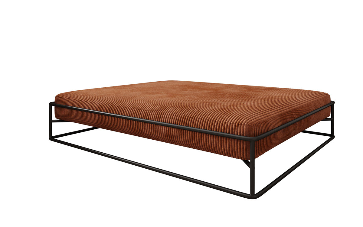 Hondenbed Lumo 100x120 cm in Ribstof