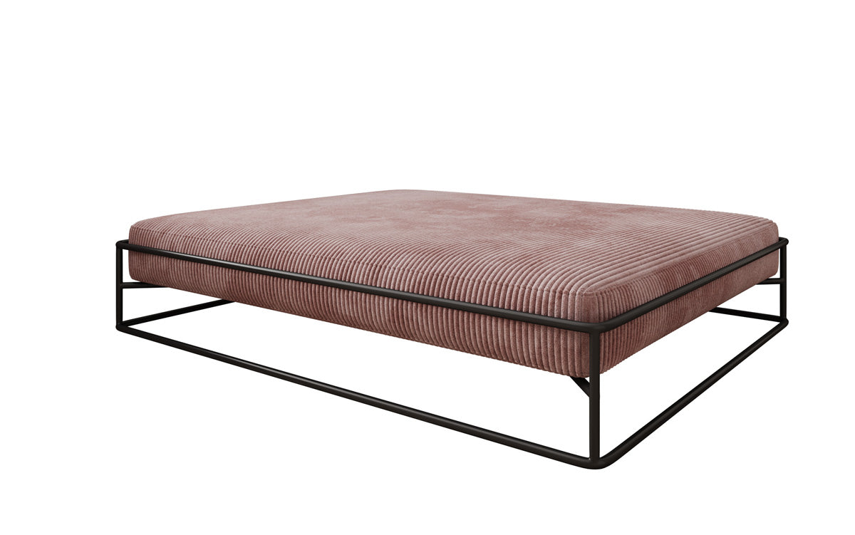 Hondenbed Lumo 100x120 cm in Ribstof