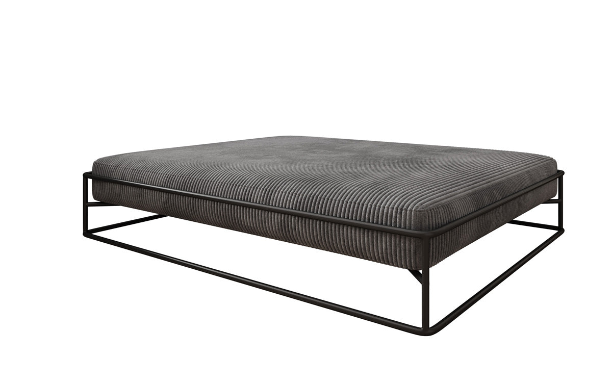 Hondenbed Lumo 100x120 cm in Ribstof