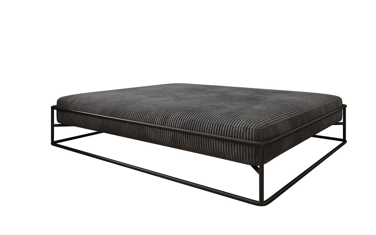 Hondenbed Lumo 100x120 cm in Ribstof