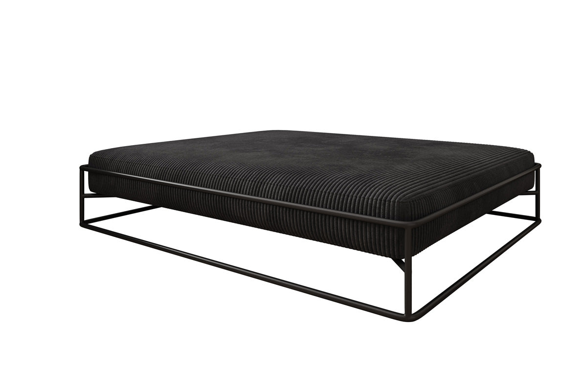Hondenbed Lumo 100x120 cm in Ribstof