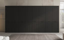 Moduro Faro XL – Vierdelige design-kledingkast met gestructureerd MDF-front
