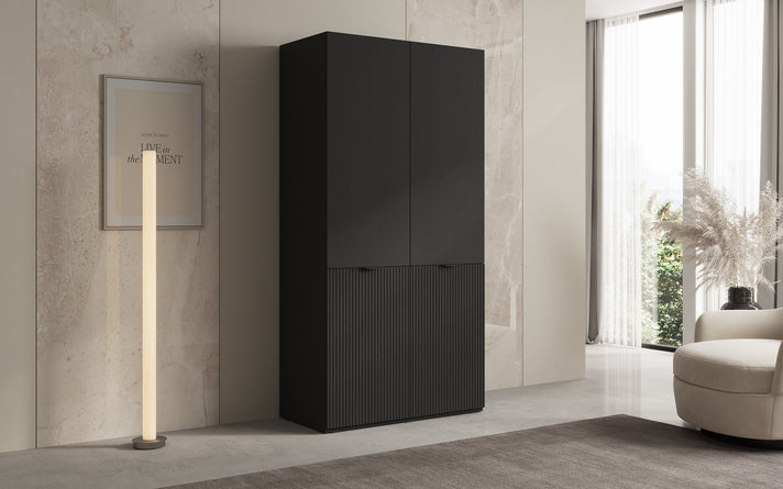 Moduro Varo – Design-kledingkast met gefreesd MDF-front