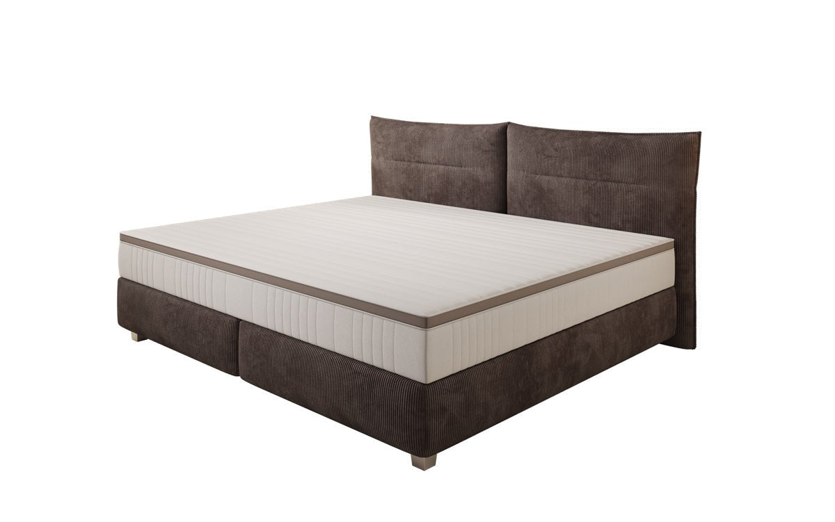 Familie Boxspringbed Aurelio in 220/240x200 in Ribstof