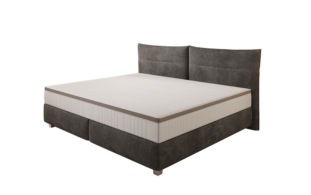 Familie Boxspringbed Aurelio in 220/240x200 in Ribstof
