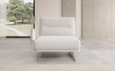Design sofa-fauteuil Torino zonder armleuningen in Bouclé