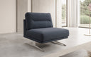 Design sofa-fauteuil Torino zonder armleuningen in Bouclé