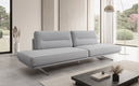 Designbank Torino 3-zits open in Bouclé