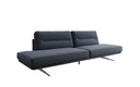 Designbank Torino 3-zits open in Bouclé