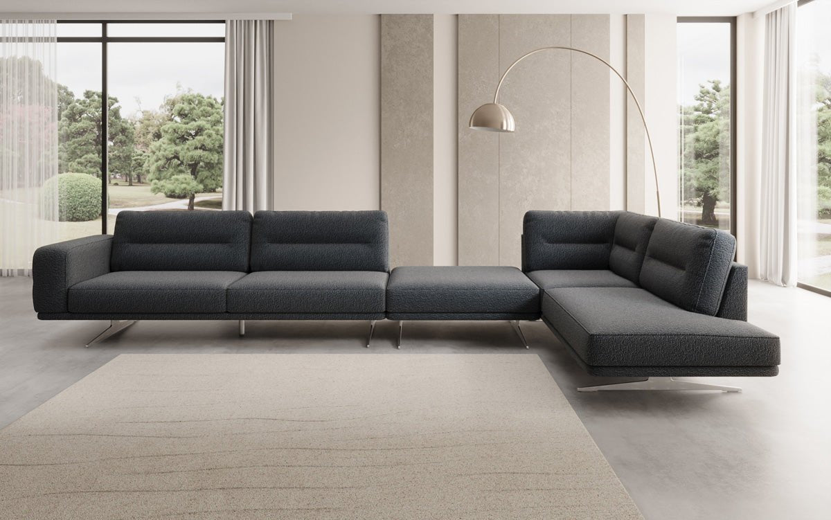 Designbank Torino L Maxi in Bouclé