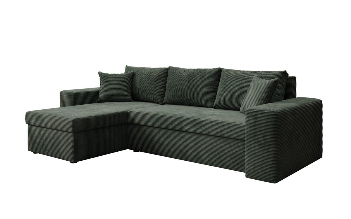 Designer Sofa Denver Cord met slaap- en klapfunctie