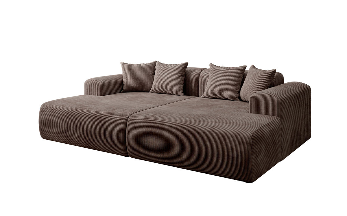 Design loungesofa Shelly in Ribstof