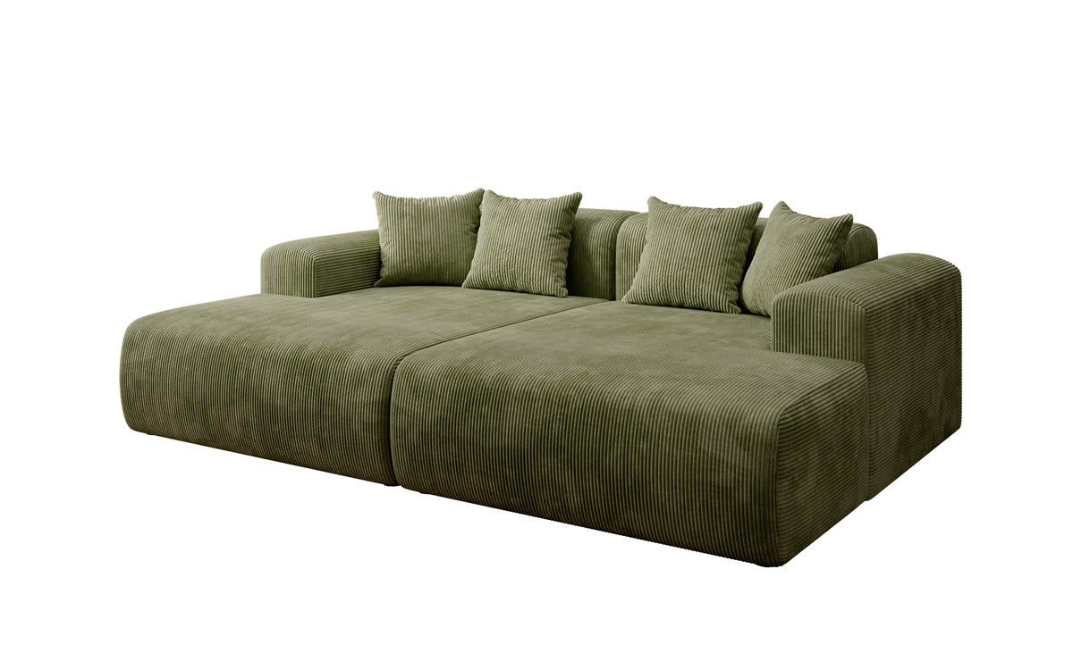 Design loungesofa Shelly in Ribstof