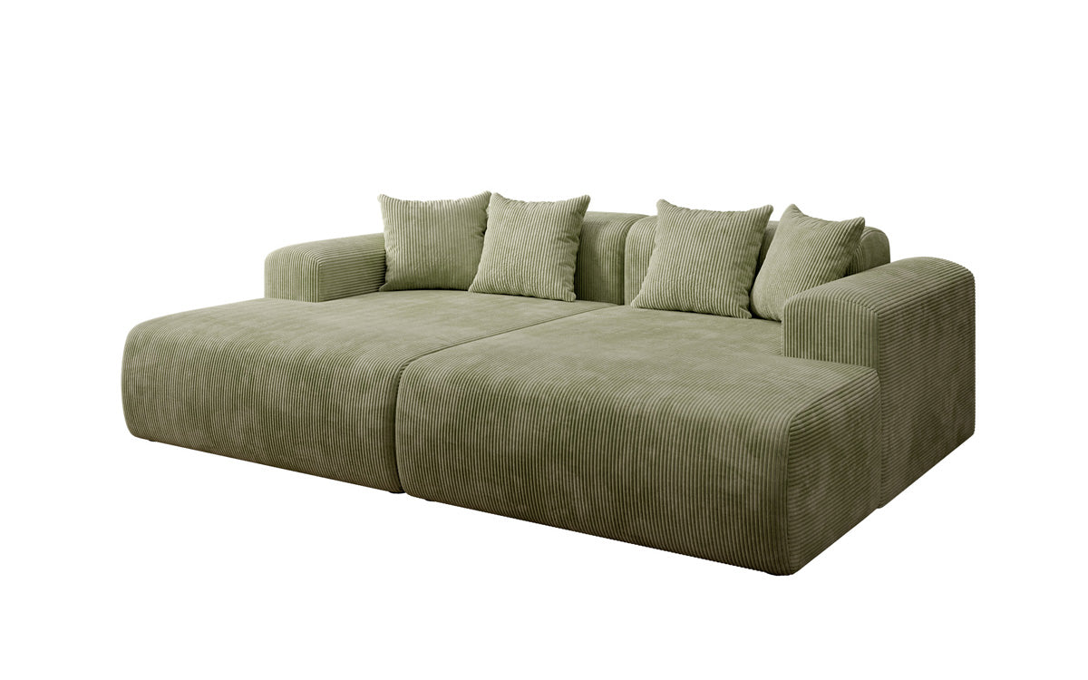 Design loungesofa Shelly in Ribstof