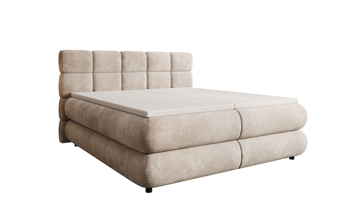 Boxspringbett Relana - elektrisch verstellbar in Cord