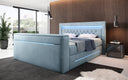 Boxspringbed Pluto met TV-lift, RGB en opbergruimte