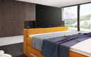 Boxspringbed Pluto met TV-lift, RGB en opbergruimte